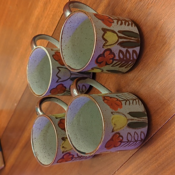 Vintage Otagiri Speckled Stoneware Mugs - Picture 3 of 6